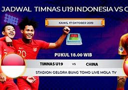 Live Bola Kaki Indonesia Vs China Malam Ini